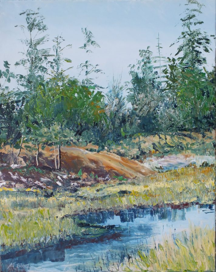 Meadow Lark - 30" x 24"